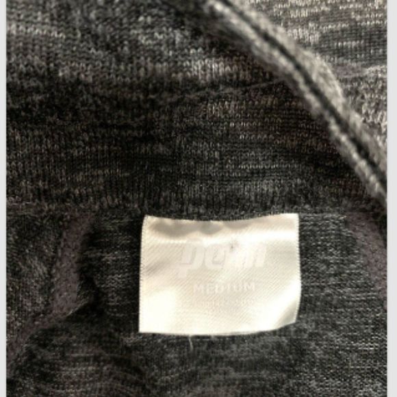 Penn Womens Sweatshirt Gray Activewear hooded pockets 1/4 zip Size Meduim - Picture 4 of 4